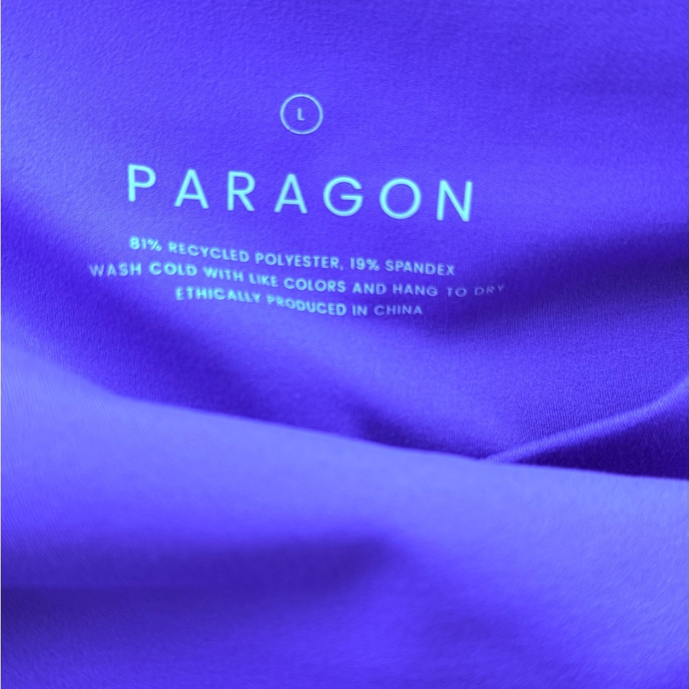 PARAGON High Rise no front seam Purple Women's Pants - Picture 5 of 6